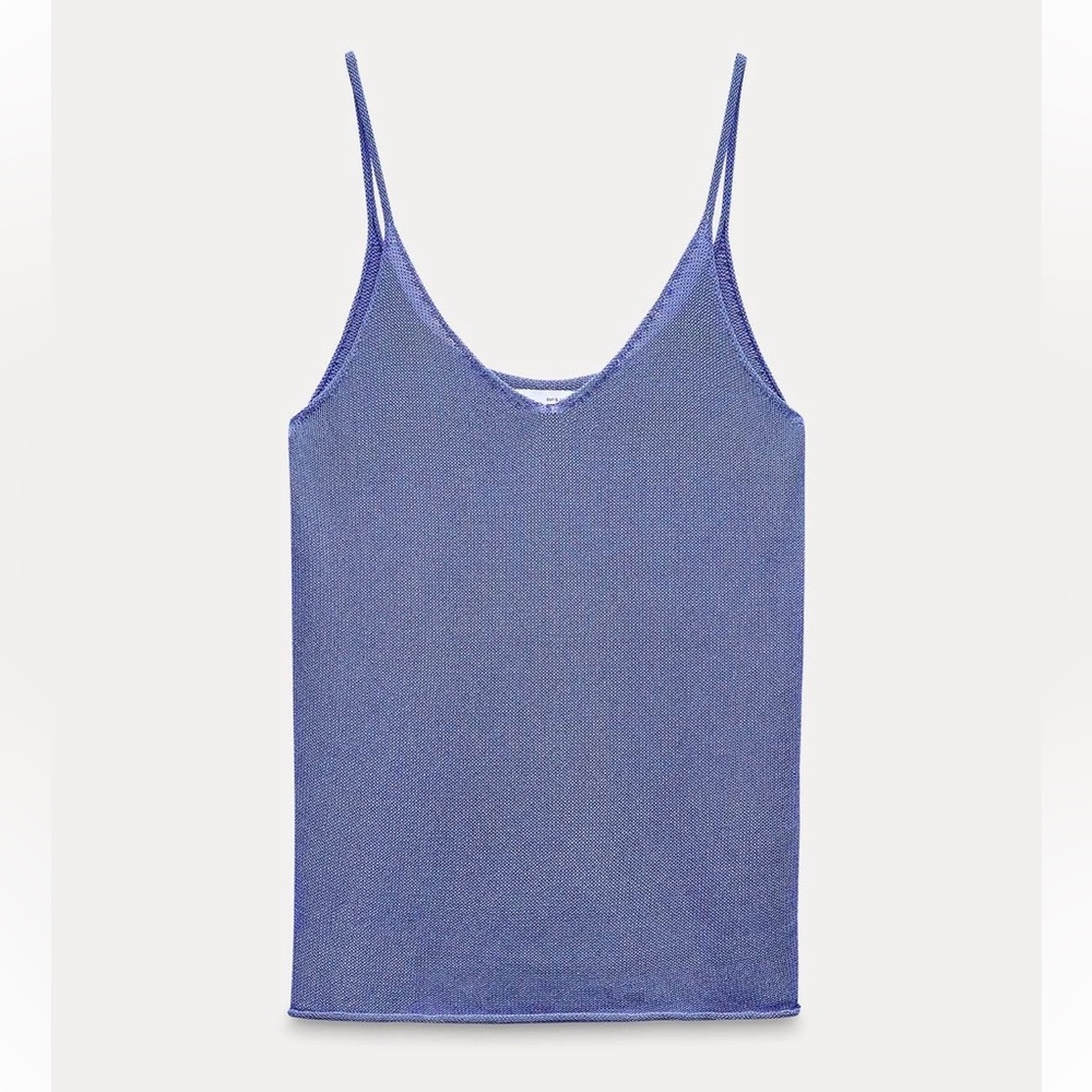 NWT Zara Plain Knit Tank Top